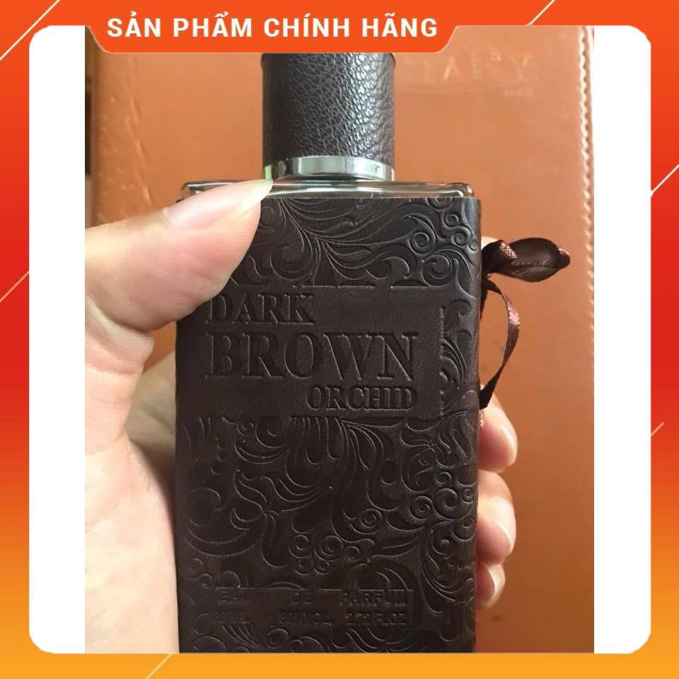 [HÀNG HÓT] Nước Hoa Nam Cao Cấp Dark Brown 80ml Nước Hoa Nam Thơm Lâu 8h