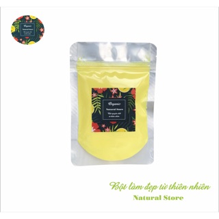 100gr Tinh bột nghệ nguyên chất 100% Organic - Bột handmade