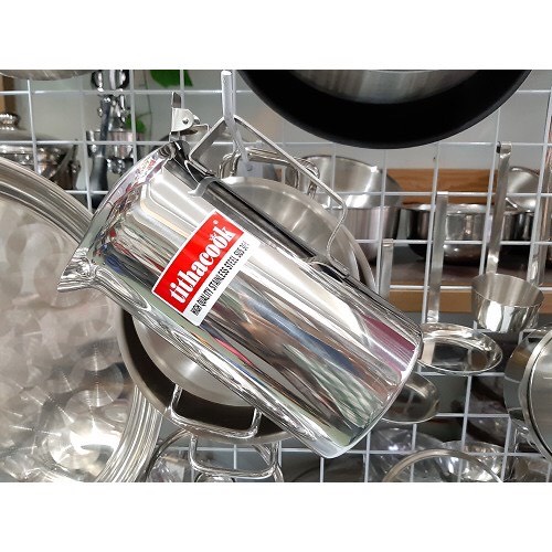 Ca inox, ca nước inox 304 có nắp và không nắp loại lớn 2 lít