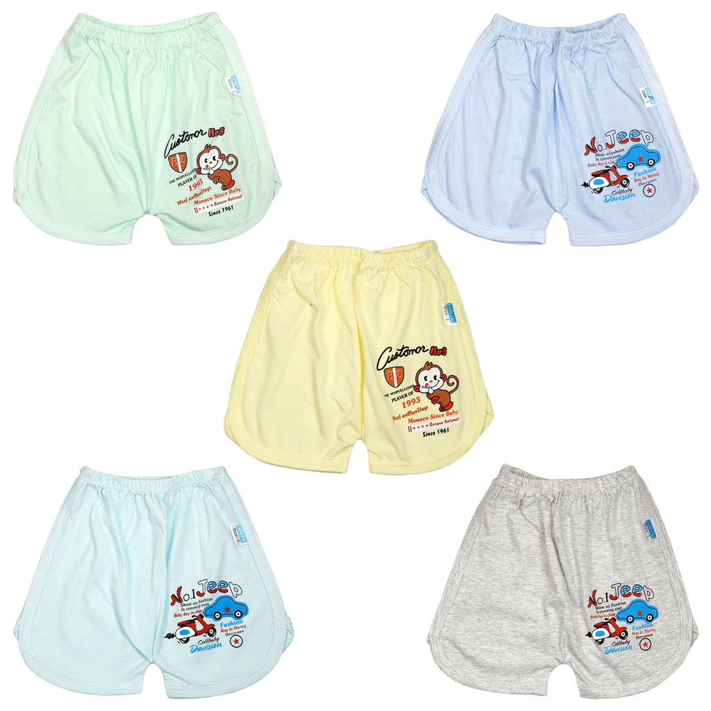 Quần đùi mùa hè HÀNG ĐẸP chất cotton cho bé từ 4-14kg - QĐ - V65 - quần đùi chục cho bé, quần đùi mùa hè