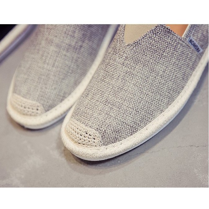 Giày lười vải nam thời trang Zappos GLV01 - Trắng, form nhỏ đặt lớn hơn 1 size | BigBuy360 - bigbuy360.vn