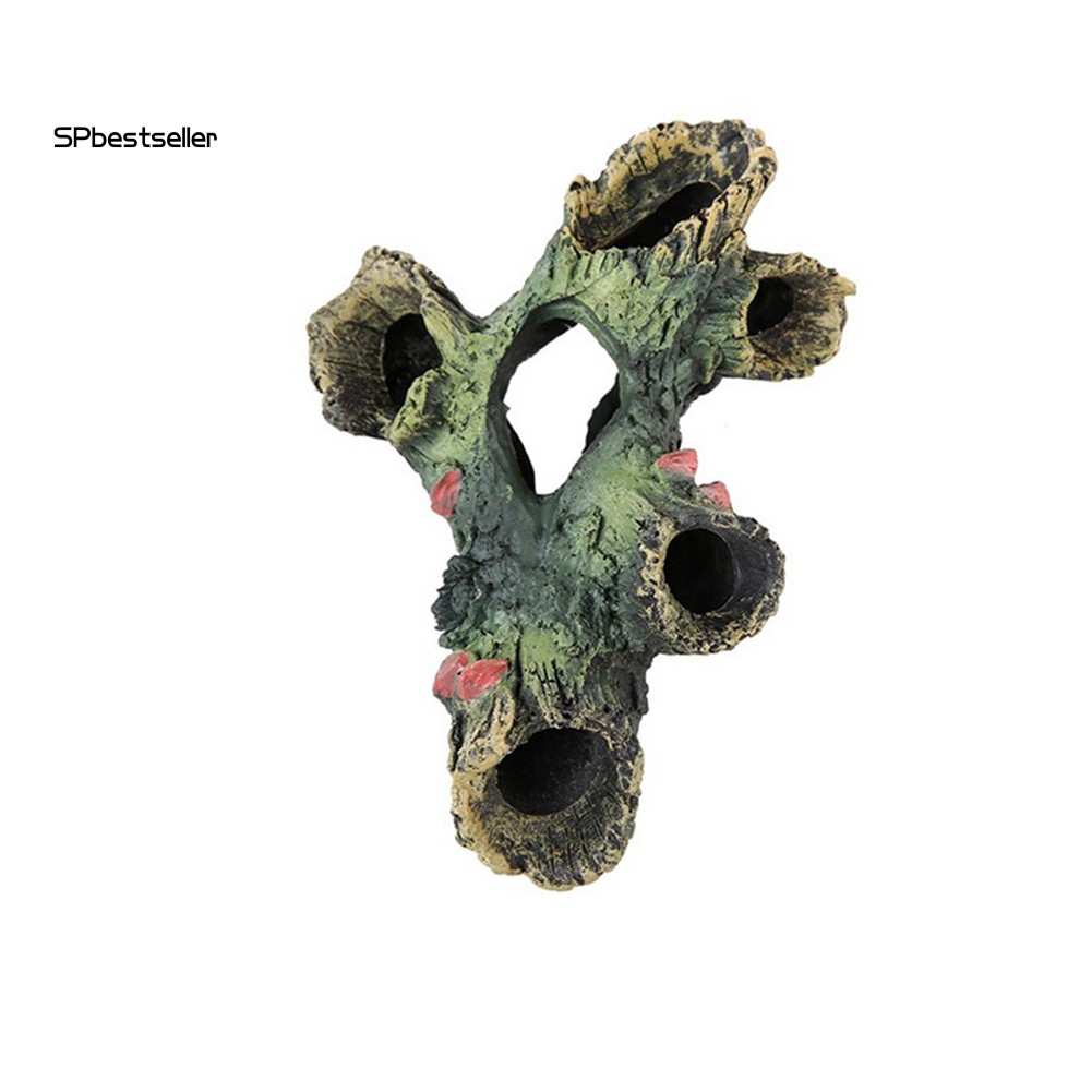 Miếng gỗ nhân tạo trang trí bể cá