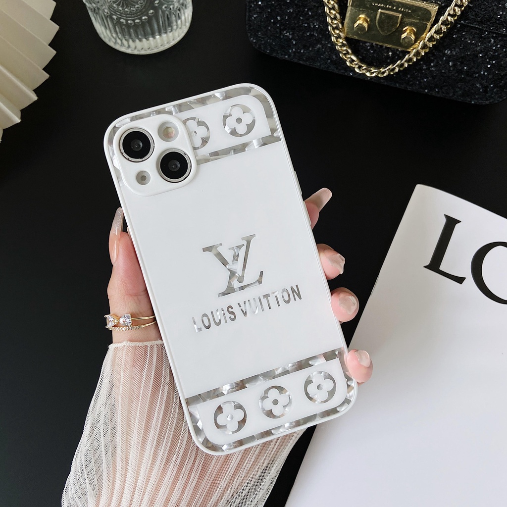Ốp Điện Thoại Nhựa Acrylic In Logo LV Sang Trọng Cho iphone 13 Pro Max i13 13pro 11ProMax i11 iX Xs Xs Max 12Pro 12 Pro Max