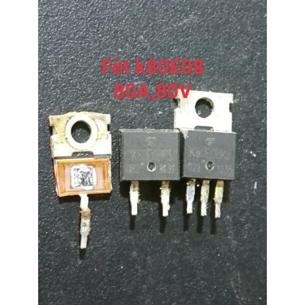 Các loại fét làm kích, 3205, 80n08, 80n75 ,75n75, 75NF68, 95N03.