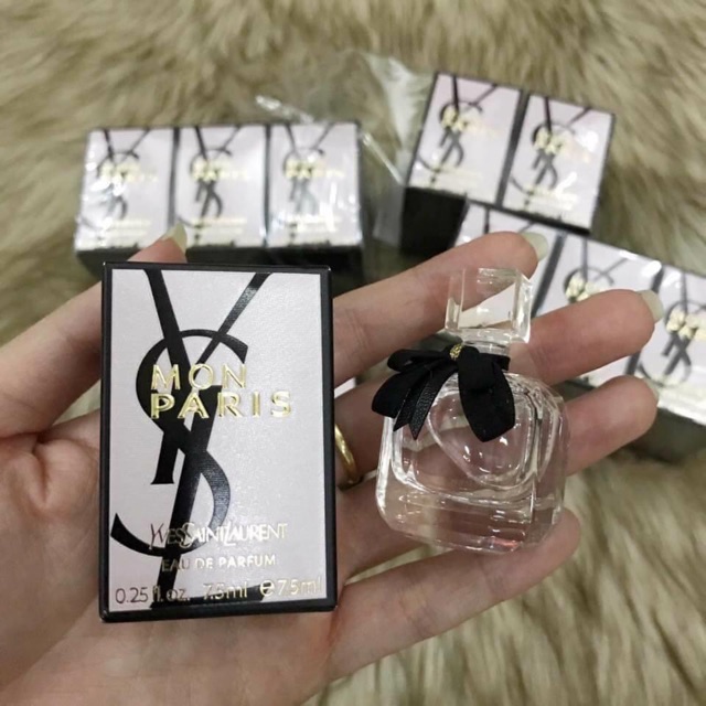 [auth] nước hoa ysl mon paris mini 7.5ml🌸 bản limited - mùi xuất sắc 🌸