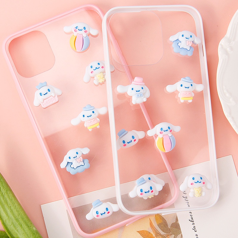 Charm Slime Hình Chú Chó Tai To DIY Làm Trang Trí Ốp Điện Thoại