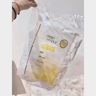 [HÀNG PHÁP] BÔNG TẨY TRANG TETRA MEDICAL 600 MIẾNG