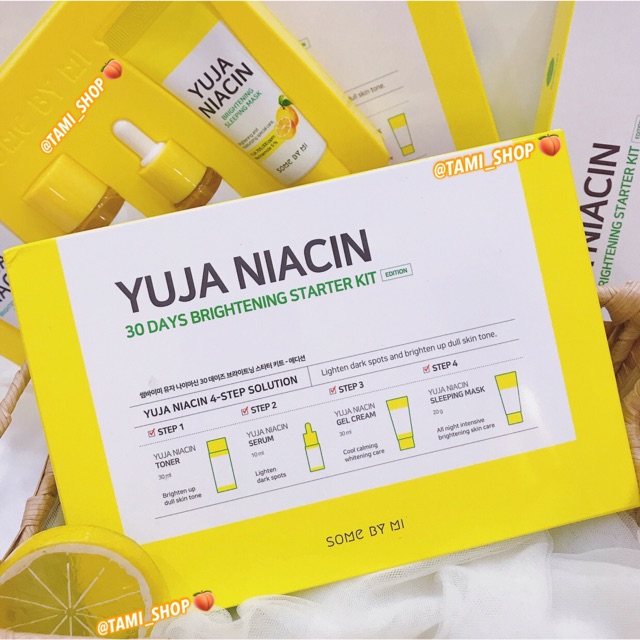 SET DƯỠNG DA SOME BY MI YUJA NIACIN 30DAYS BRIGHTENING STARTED KIT | BigBuy360 - bigbuy360.vn