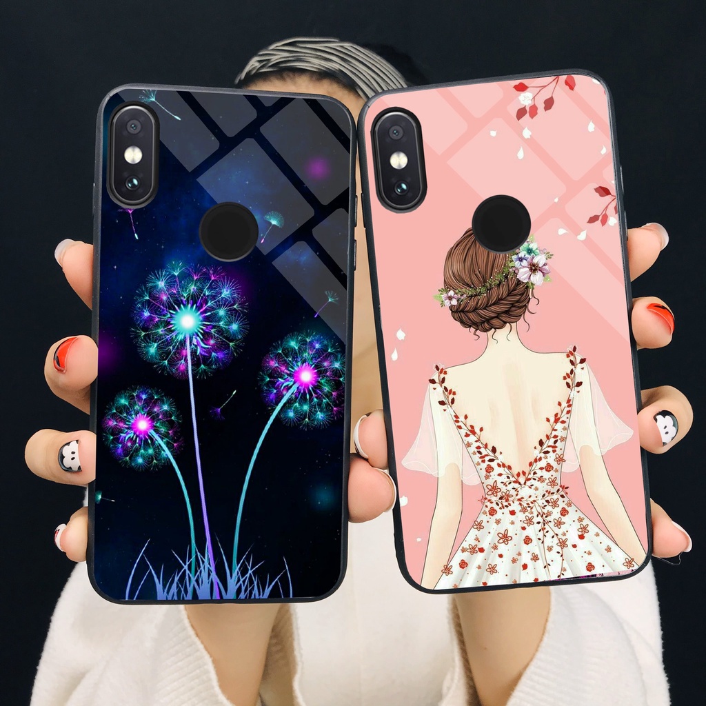 Ốp Lưng Xiaomi Note 5 Pro Mặt kính cường lực chất lượng, cao cấp, sáng bóng