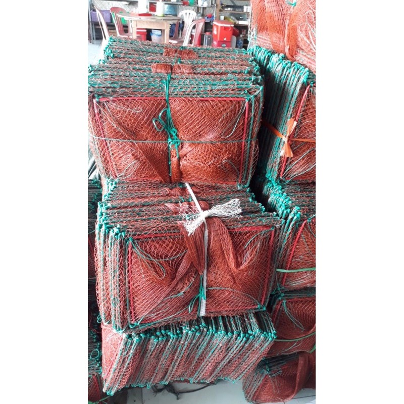 Lú bắt quái đặt tôm cá dài 4mét khung 25x35