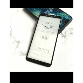 Kính cường lực Full màn 5D dành cho Oppo F5