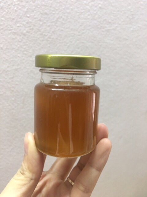 Hũ 100ml Mật Ong nguyên chất hoa vải nhà làm