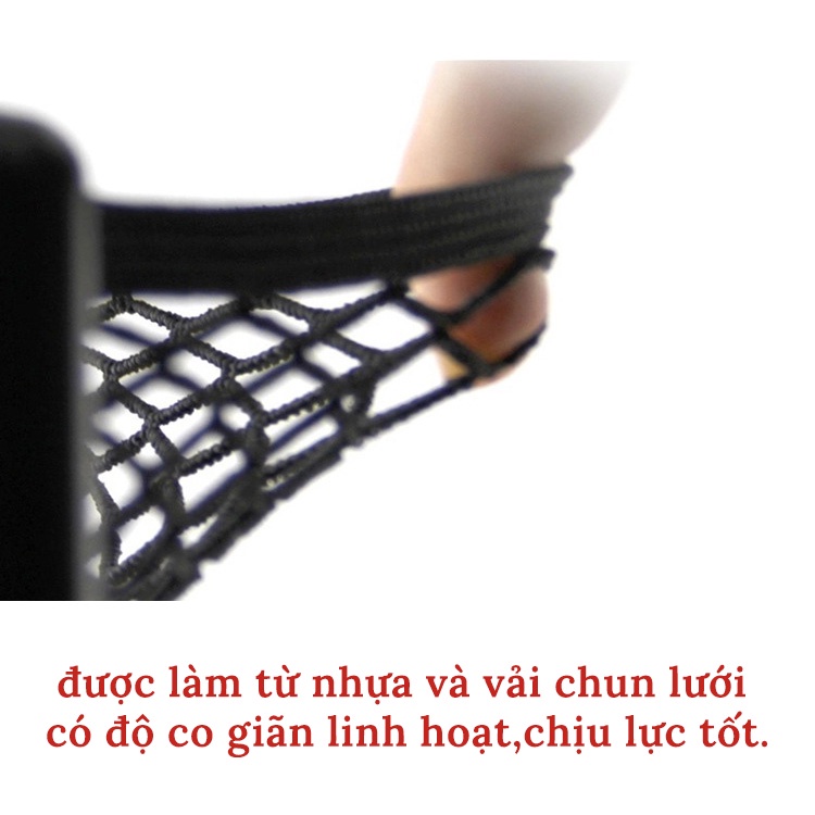 Lưới Để Đồ Ô Tô, Lưới Gắn Thành Ghế Ô Tô CARZONE.TOP