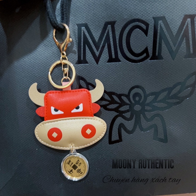 Charm da treo túi Dần , Sửu ( trâu - cọp ) theo tuổi mang may mắn