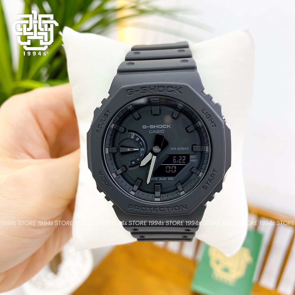 Đồng hồ nam Casio G-Shock GA-2100-1A1 chống va đập, chống nước 200m, hàng chính hãng