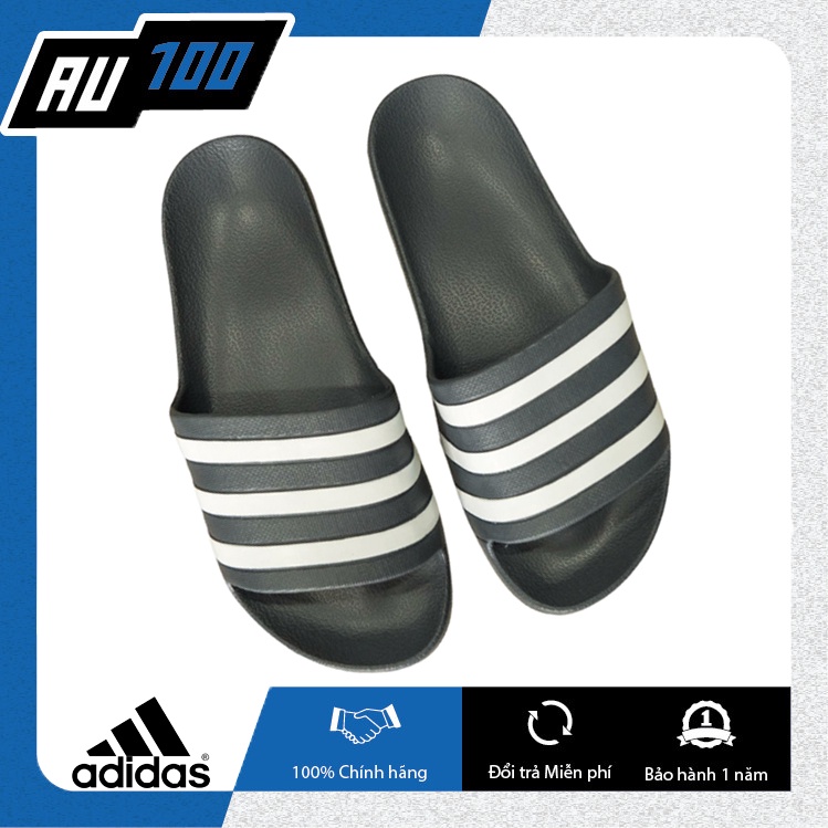 Dép Nam Quai Ngang Adidas Đúc Nguyên Khối Chống Nước, Chống Trơn Trượt Chuẩn Xịn Full Box