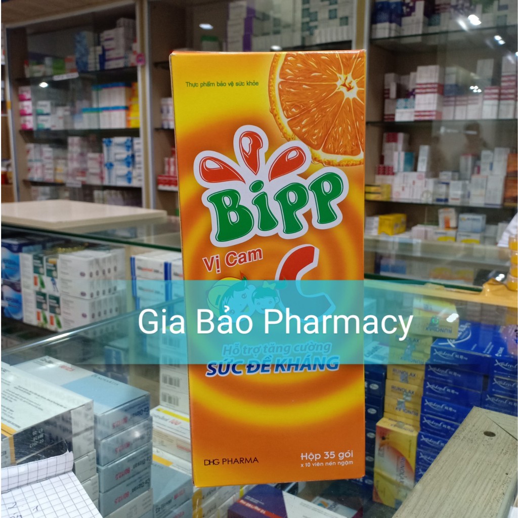 Kẹo ngậm BIPP C thơm ngon ( hộp 35 gói )