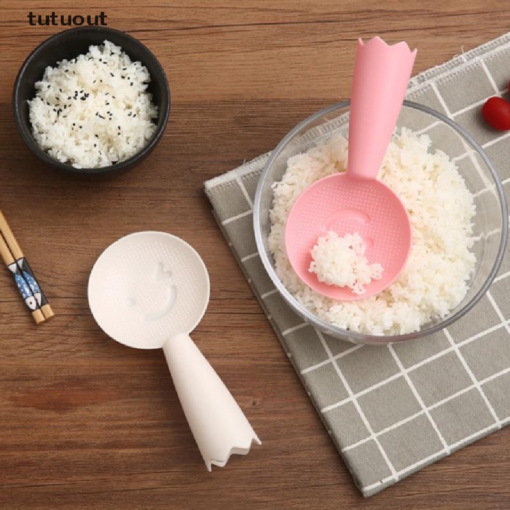 Muỗng Xới Cơm Hình Mặt Cười Dễ Thương
