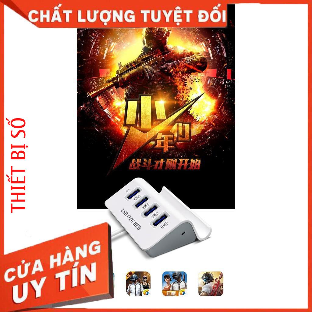 Freeship 50k [FREESHIP] Bộ chia 4 Cổng USB OTG HUB - THIẾT BỊ KẾT NỐI ĐIỆN THOẠI VỚI BÀN PHÍM VÀ CHUỘT CHƠI GAME MOBILE