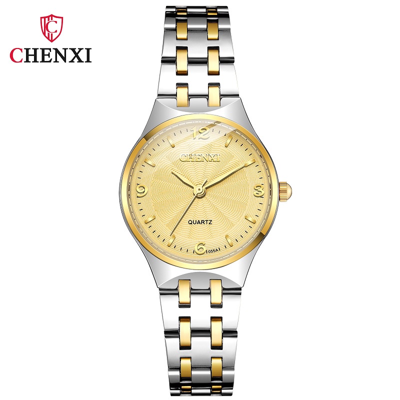 Đồng Hồ Đeo Tay CHENXI Dây Thép Thời Trang Cho Nữ