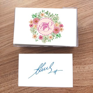 Thẻ card thank you MS01