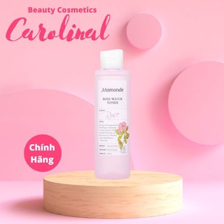 Nước hoa hồng Mamonde Rose Water Toner Hàn Quốc 250ml dưỡng trắng da / cung cấp độ ẩm