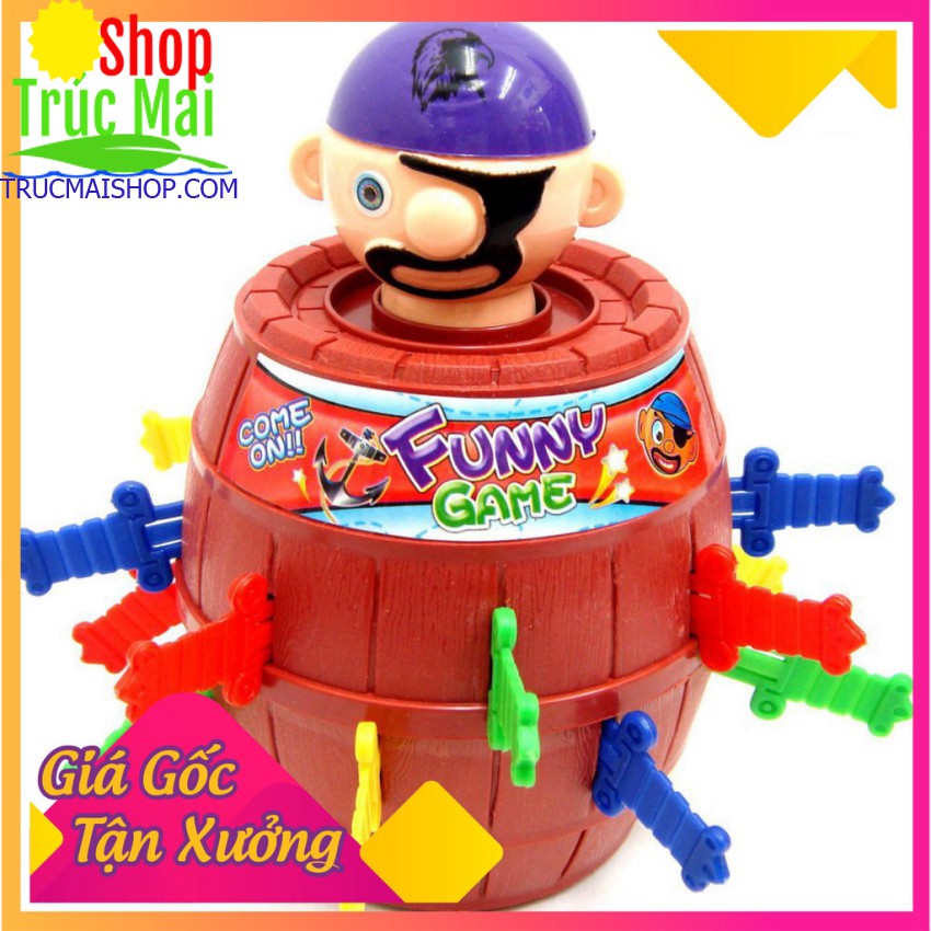 Đâm hải tặc size lớn 20cm chất liệu dày, không lo bể vỡ