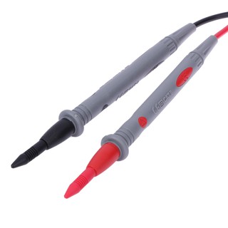 1 Pair Probe Test Leads Pin Digital Oscilloscope Multimeter Test Leads for Current Voltage Meter