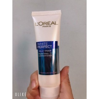 Sữa rửa mặt trắng da Loreal White Perfect 50g/100g