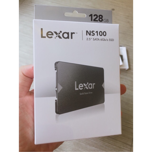 Ổ cứng SSD 128GB Lexar 2.5 inch SATA - Tăng Tốc Máy Tính Cực Nhanh - Bảo Hành 3 Năm