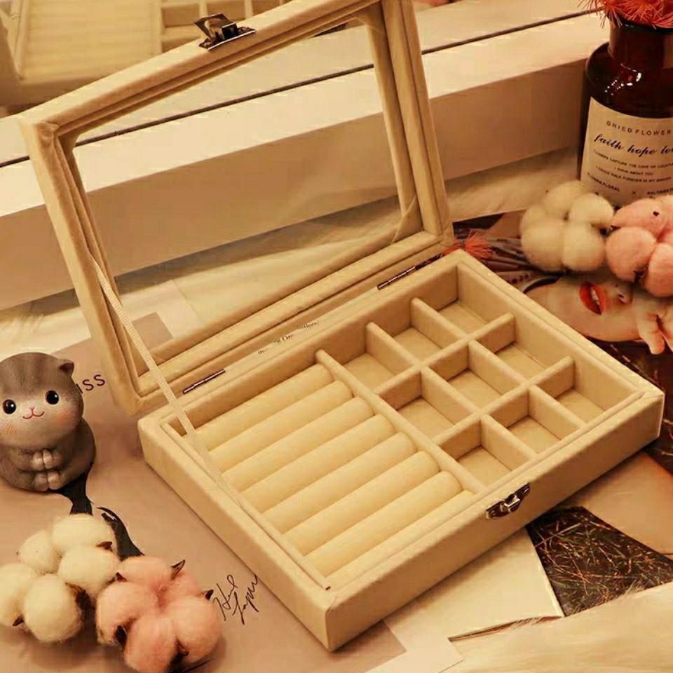 Hộp Đựng Trang Sức Chống Bụi Sử Dụng Tiện Lợi