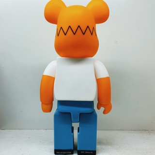 [CÓ SẴN][Ảnh tự chụp] Bearbrick Nhân vật Homer Simpson 400%