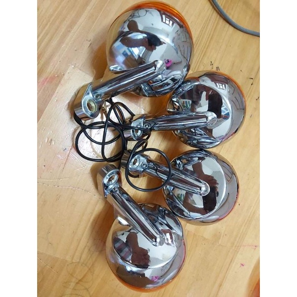 Bộ 4 xi nhan 67,cl đế atimon xi