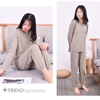 (Size trung bình ≤70kg) Bộ đồ mặc nhà nữ, lười mặc nhà