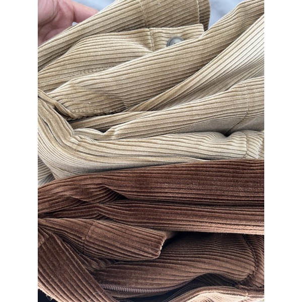 Quần nhung gân ống rộng - by Xanh | BigBuy360 - bigbuy360.vn