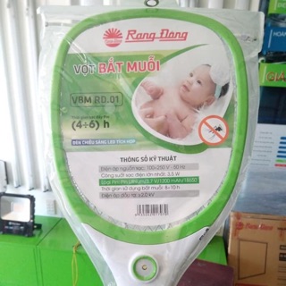 Vợt bắt muỗi Rạng Đông HÀNG CÔNG TY nếu sai 1 ĐỀN 10