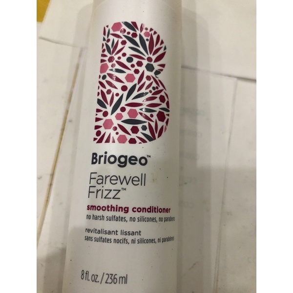 Briogeo Farewell Frizz Smoothing Conditioner By for Unisex - 8 Ounce Conditioner, 8 Ounce