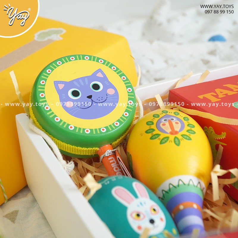 Bộ Nhạc Cụ Tặng Bé | Baby Gift Set - Mideer