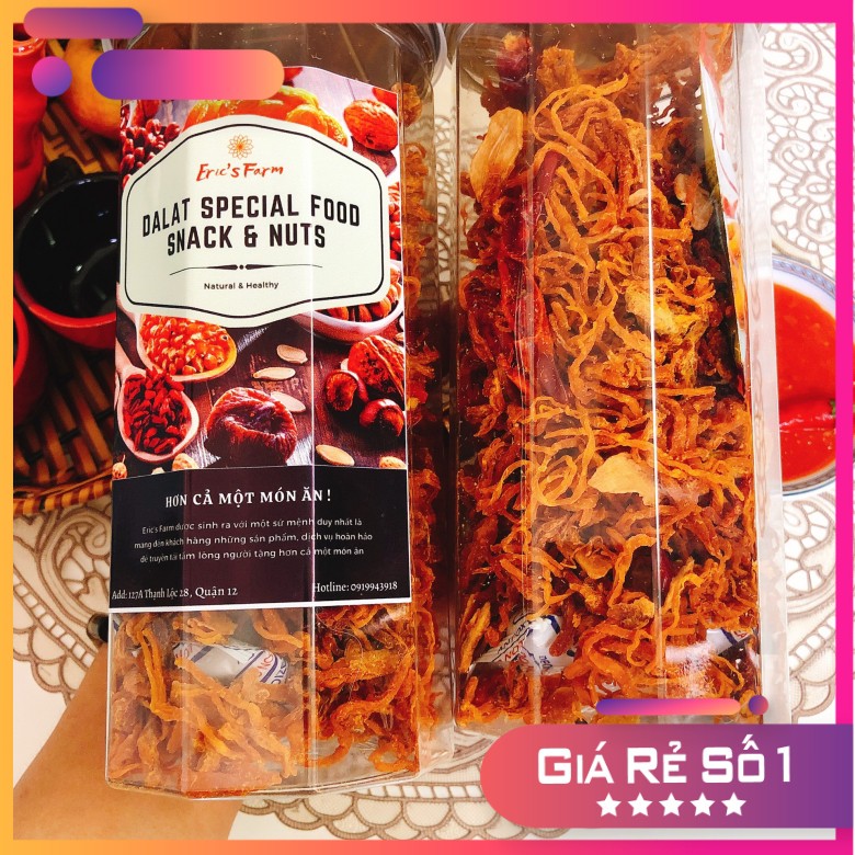 KHÔ HEO CHÁY TỎI 300G - [ĐẬM VỊ THƠM NGON] | BigBuy360 - bigbuy360.vn