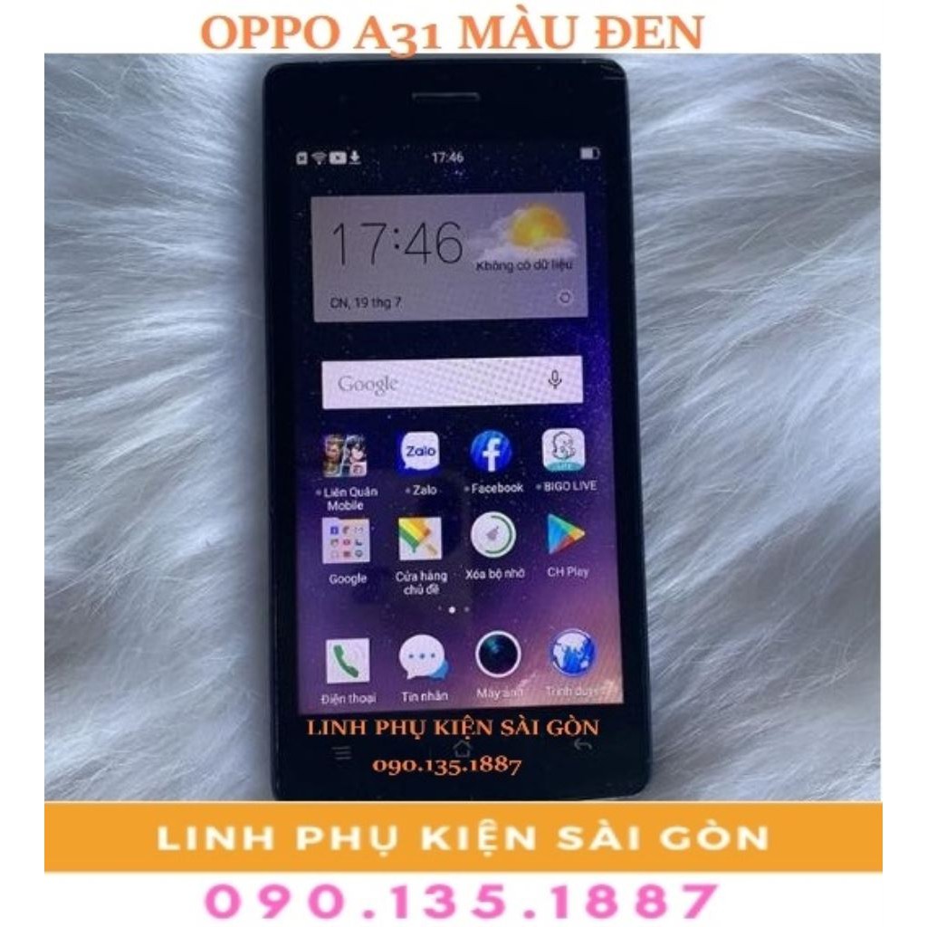 ĐIỆN THOẠI OPPO A31 MÀU ĐEN