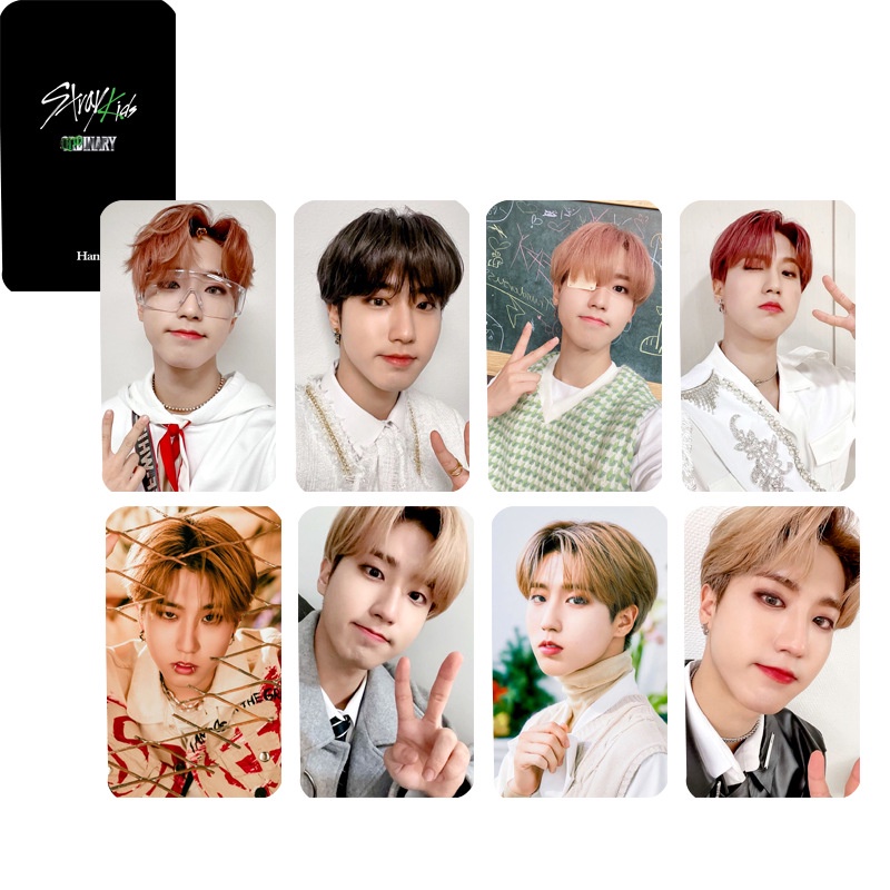 Bộ Sưu Tập Thẻ Ảnh Nhóm Nhạc Kpop Stray Kids Độc Đáo