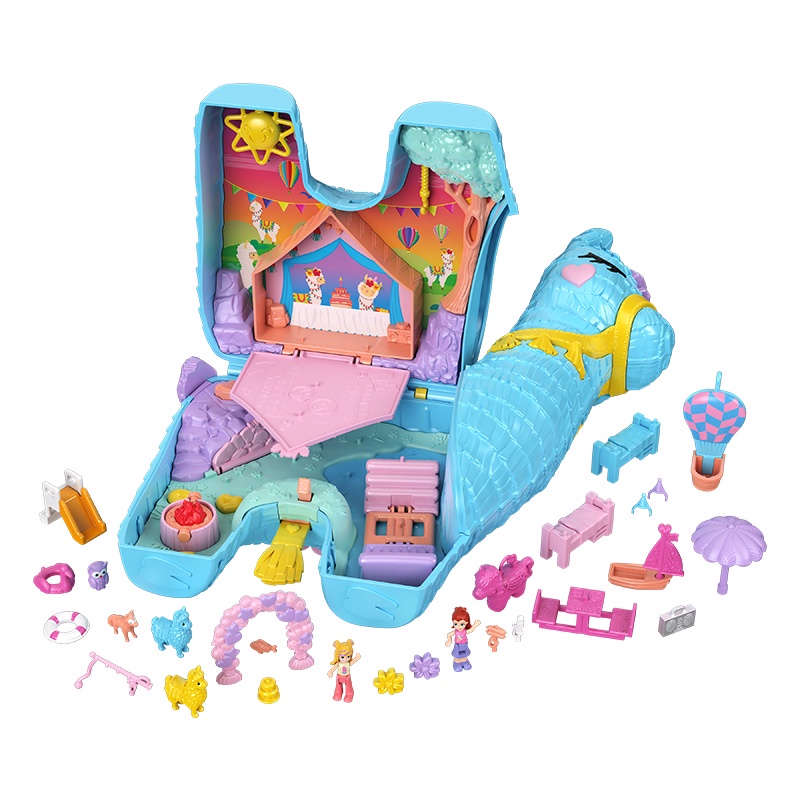 Đồ Chơi Polly Pocket Và Bữa Tiệc Bất Ngờ Cùng Llama HHX73