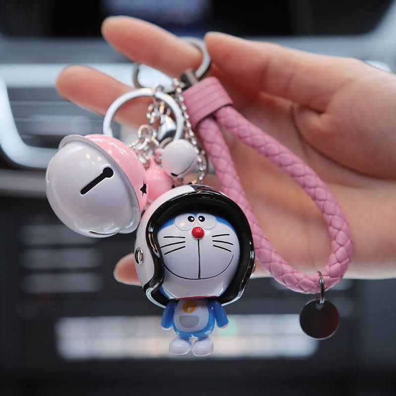 Móc khoá mèo ú Doraemon dễ thương móc cặp, balo, túi xách