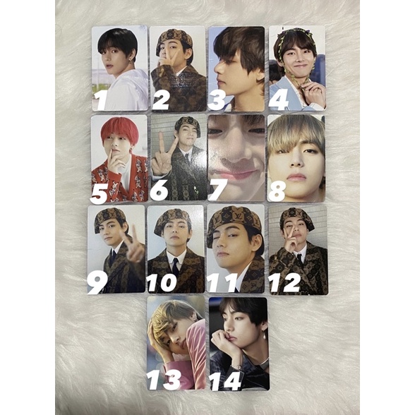 PHOTOCARD DICON TAEHYUNG THÀNH VIÊN BTS HÀNG CHÍNH HÃNG