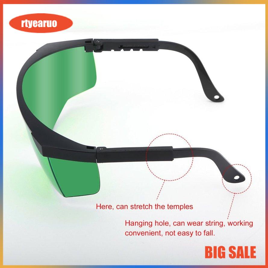 (Hàng Mới Về) Kính Bảo Vệ Mắt Khỏi Tia Laser Màu Tím / Xanh Dương