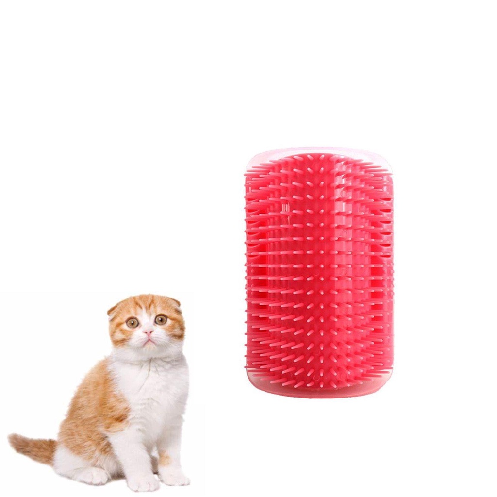 Bộ 3 Lược Chải Lông Thú Cưng Gắn Góc Tường Tiện Dụng