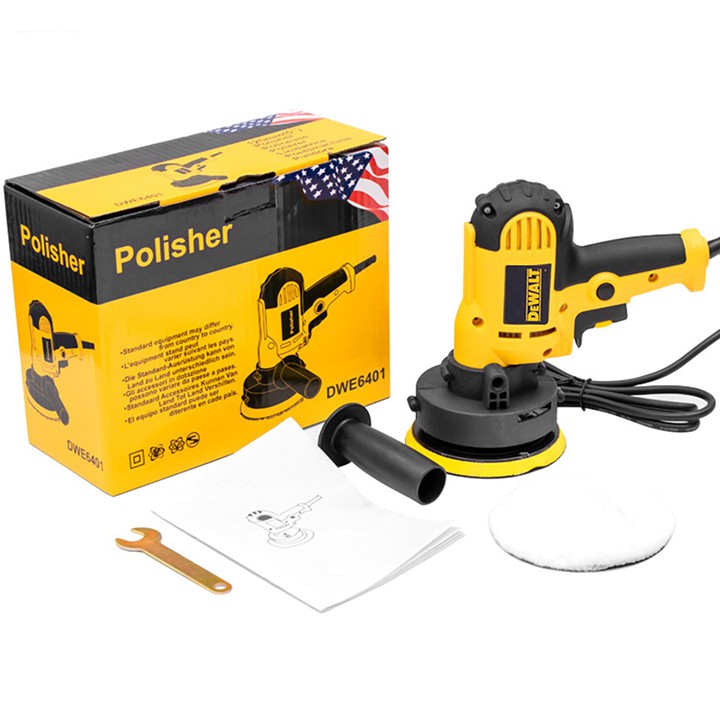 Máy đánh bóng cầm tay DEWALT - Máy đánh bóng mini- máy chà nhám oto