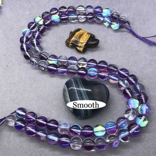 Chuỗi Hạt Đá Thạch Anh Tím Đậm 6-12mm