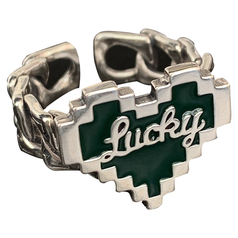 Nhẫn Hình Trái Tim Thời Trang Vintage Dành Cho Nữ