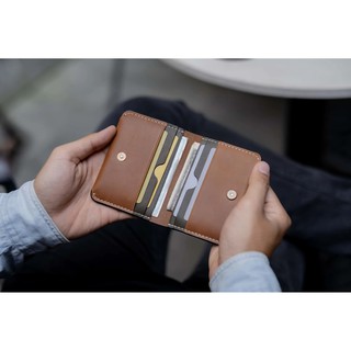 Ví card retro, da bò nhập khẩu
